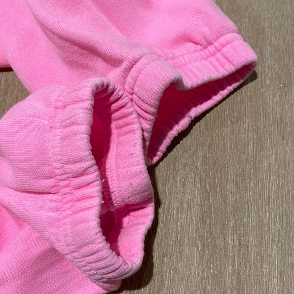 Aviator Nation Bolt Sweatpants - Neon Pink / Black - Picture 7 of 11